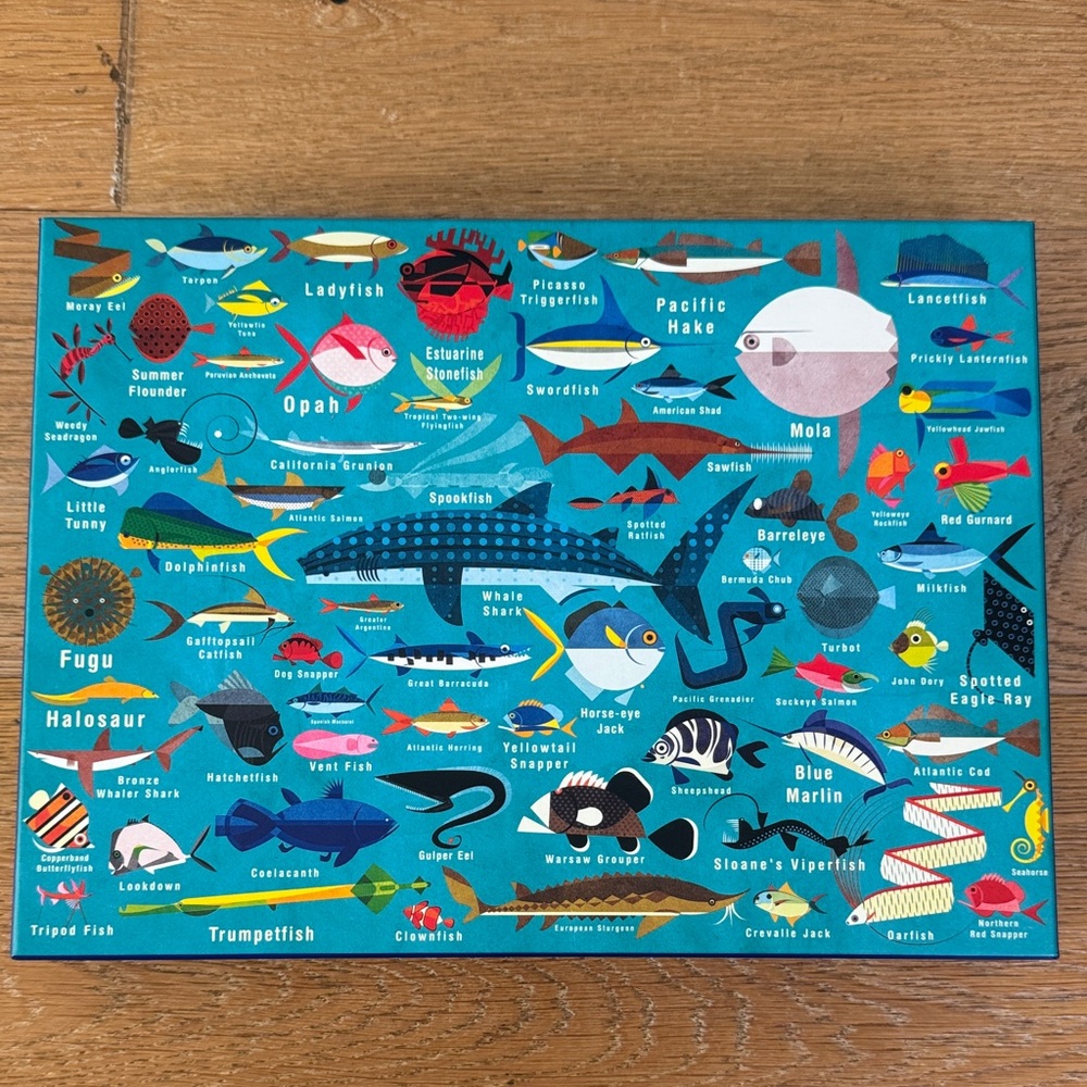 MudPuppy Ocean Life 1000 Piece Puzzle